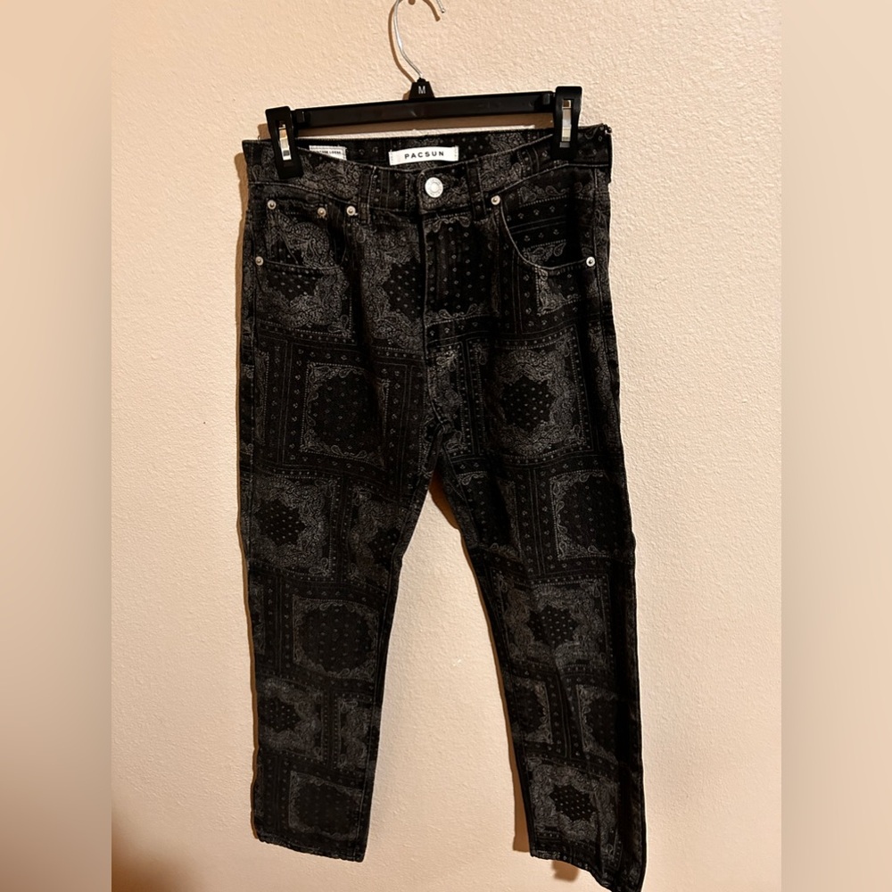 Jeans Bandana effect (Black edition)